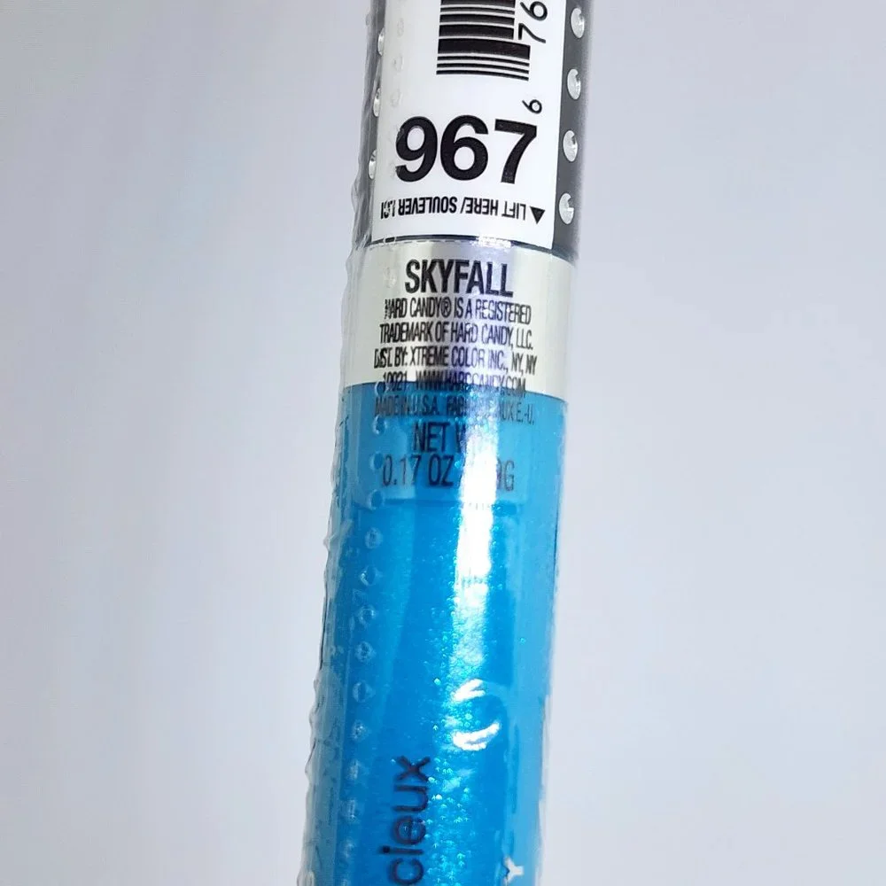 Hard Candy Fierce Effects Lip Gloss - SKYFALL #967 Blue Metallic